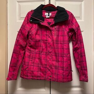 Columbia Interchange Plaid Outer Shell Jacket